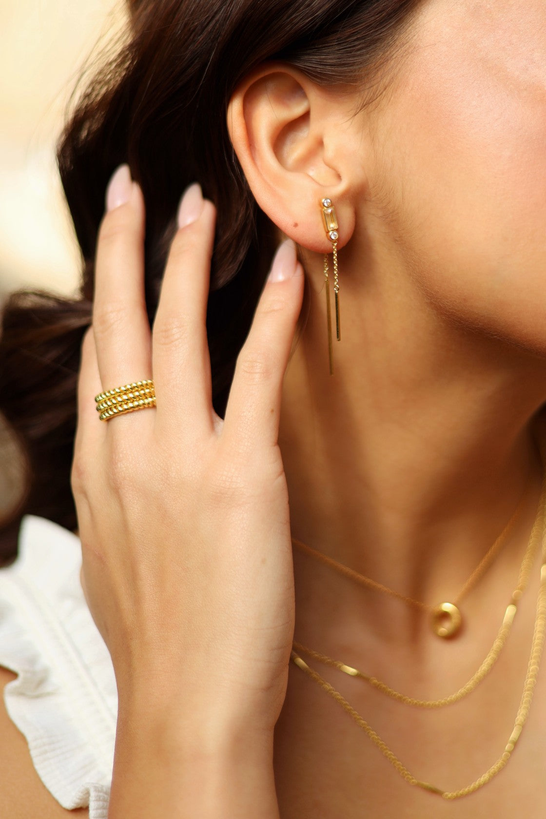 NEEDLE EARRINGS